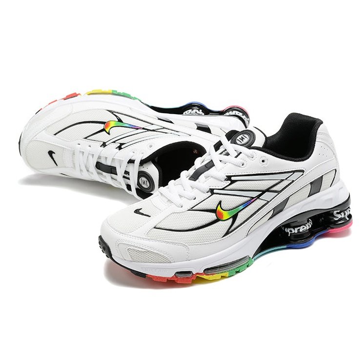 NIKE SHOX RIDE 2 X SUPREME COLORS WHITE