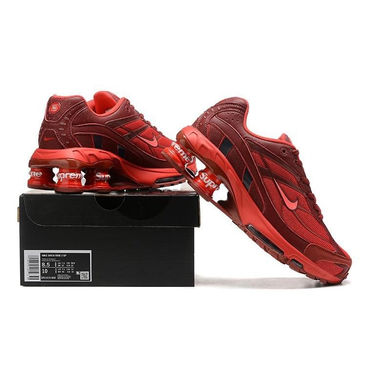 NIKE SHOX RIDE 2 X SUPREME RED