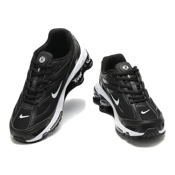 NIKE SHOX RIDE 2 X SUPREME ALL BLACK/ WHITE