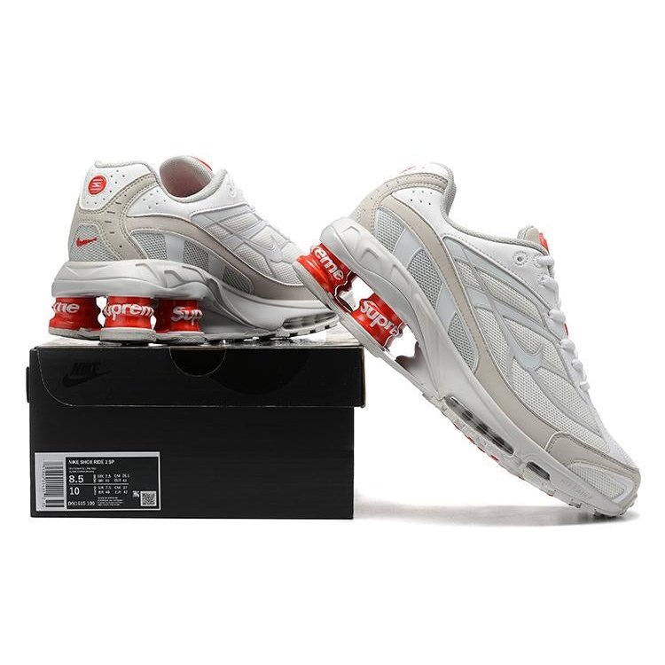 NIKE SHOX RIDE 2 X SUPREME OFF WHITE