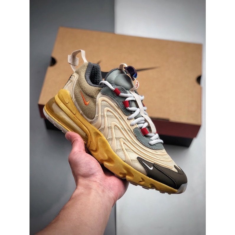 NIKE AIR MAX 270 REACT TRAVIS SCOTT CACTUS TRAILS