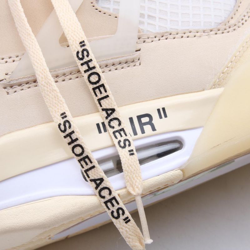 NIKE AIR JORDAN 4 OFF WHITE SAIL