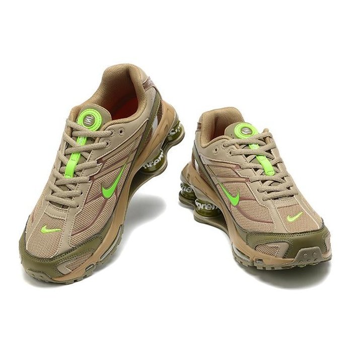 NIKE SHOX RIDE 2 X SUPREME GREEN OLIVE