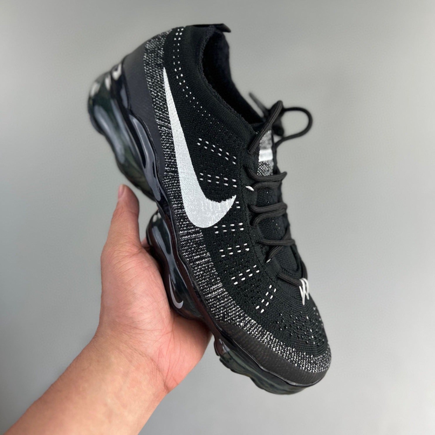 NIKE AIR VAPORMAX FLYKNIT 2023 BLACK GRAY