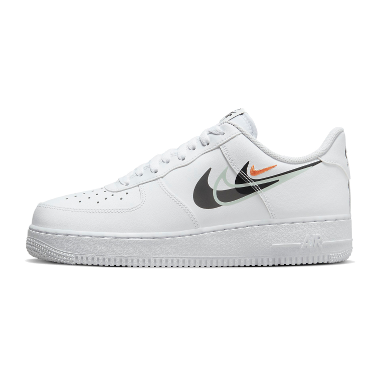 NIKE AIR FORCE 1 WHITE MULTI SWOOSH