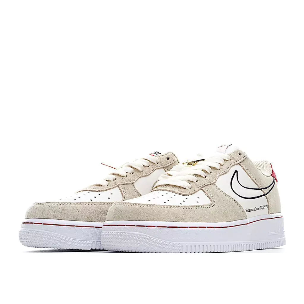 NIKE AIR FORCE 1 LIGHT STONE FIRST USE