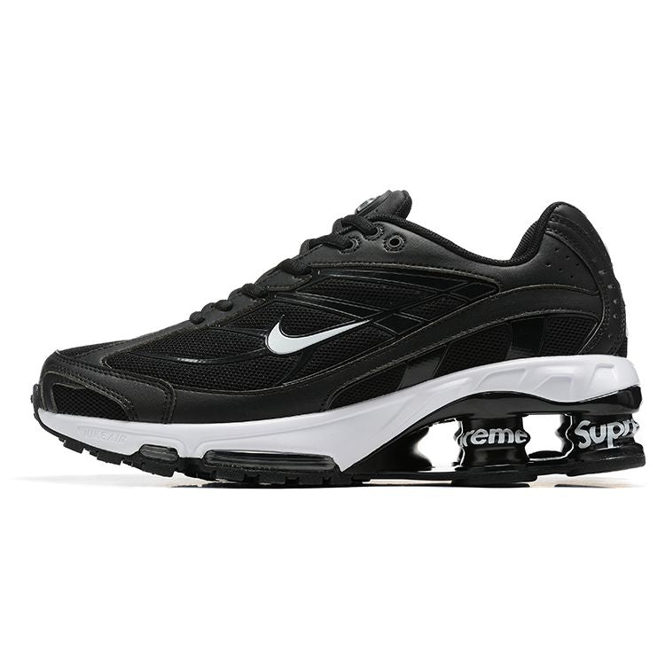 NIKE SHOX RIDE 2 X SUPREME ALL BLACK/ WHITE