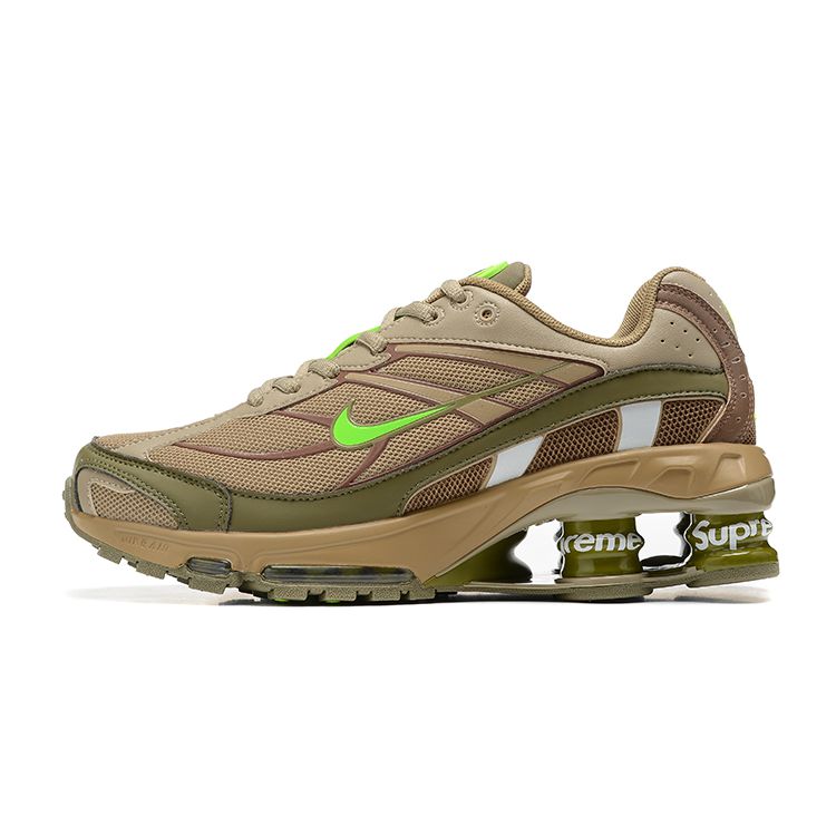 NIKE SHOX RIDE 2 X SUPREME GREEN OLIVE