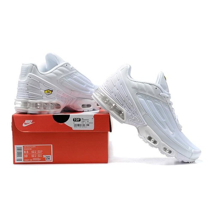 NIKE AIR MAX PLUS TN3 TRIPLE WHITE