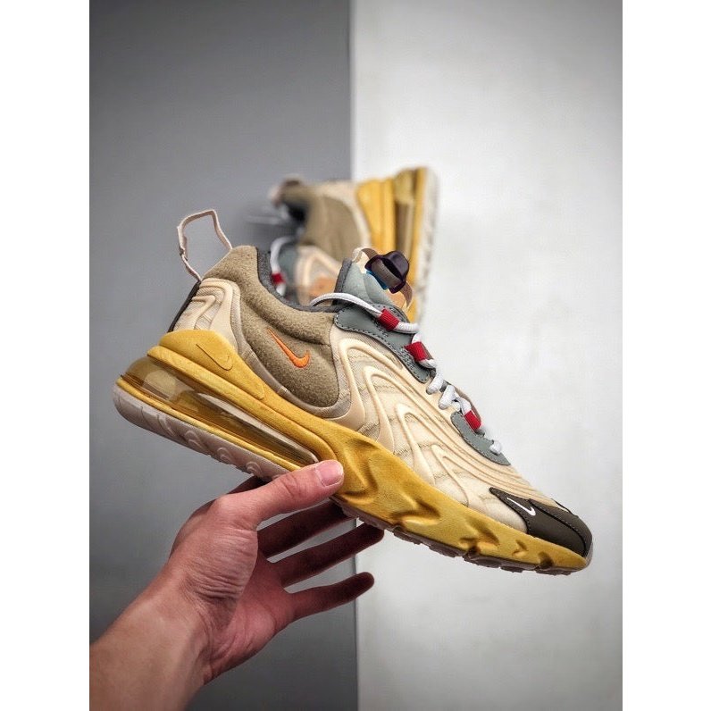 NIKE AIR MAX 270 REACT TRAVIS SCOTT CACTUS TRAILS