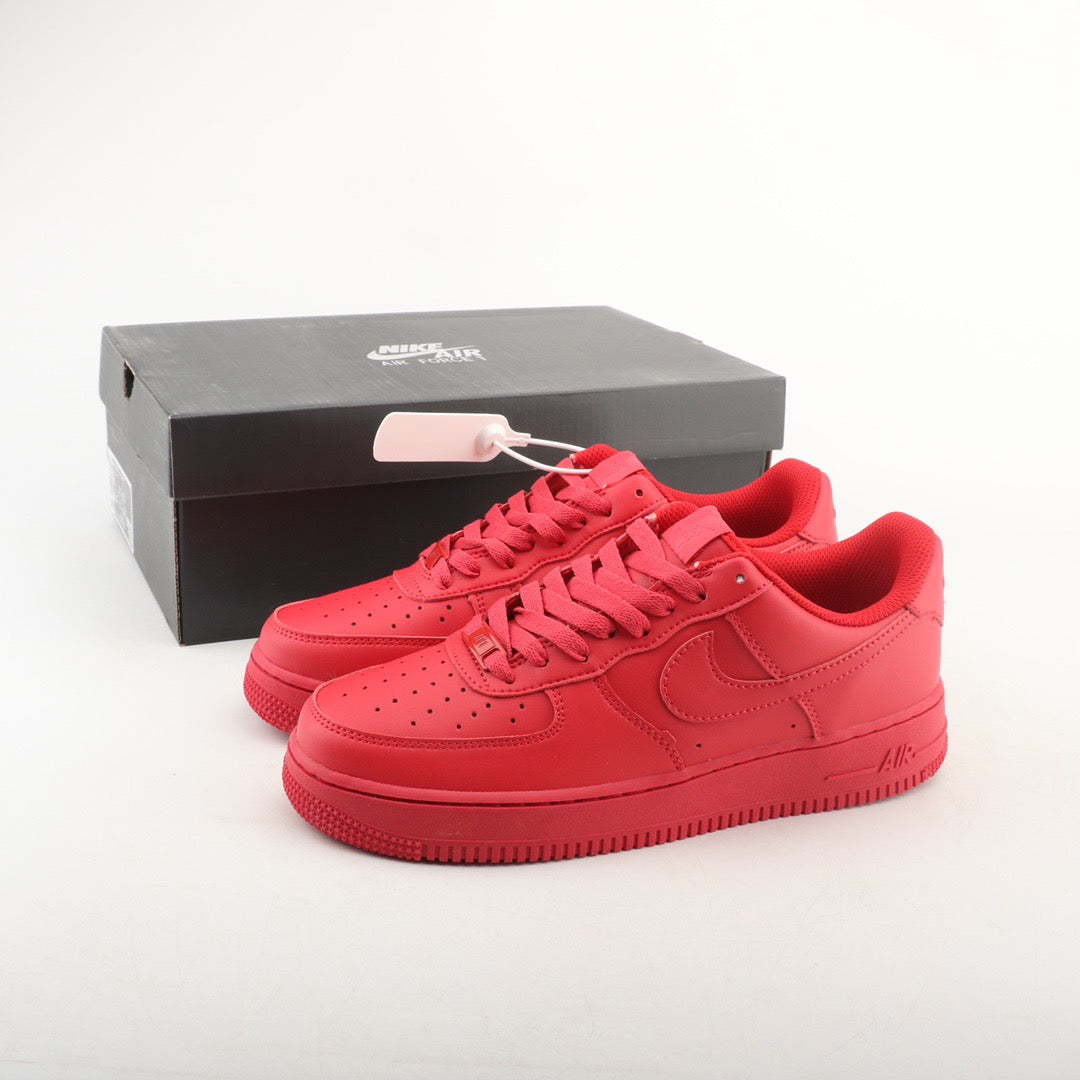 NIKE AIR FORCE 1 TRIPLE RED