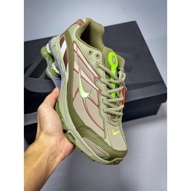 NIKE SHOX RIDE 2 X SUPREME GREEN OLIVE