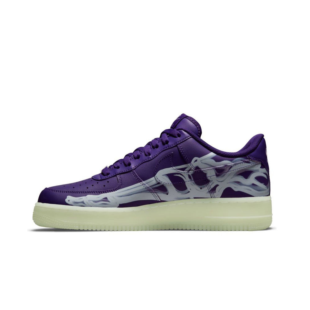 NIKE AIR FORCE 1 SKELETON PURPLE "HALLOWEEN"