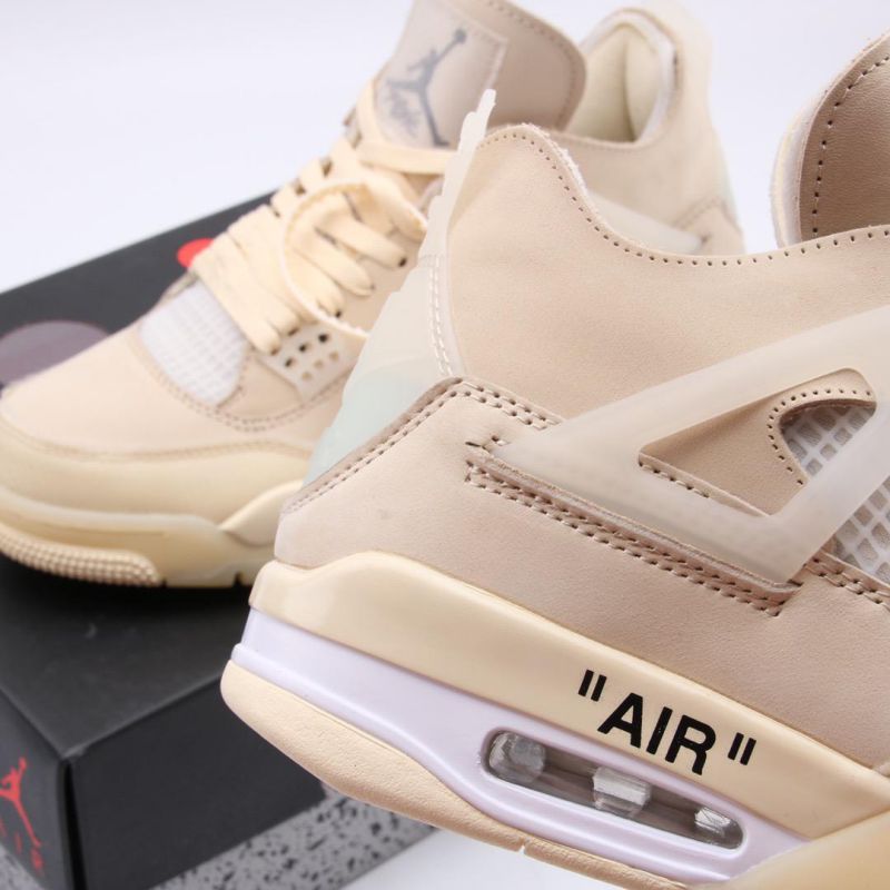 NIKE AIR JORDAN 4 OFF WHITE SAIL