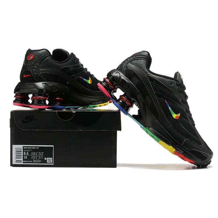 NIKE SHOX RIDE 2 X SUPREME COLORS BLACK