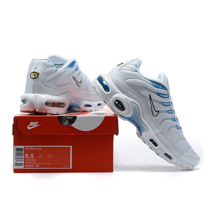 NIKE AIR MAX PLUS TN BLUE FURY WHITE